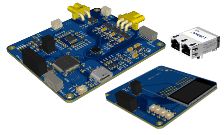 Compact EtherCAT servo drive PCB